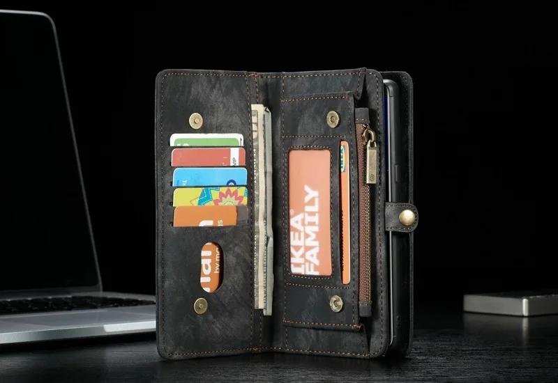 Кошелек Браслет чехол для телефона для samsung Galaxy s 8 9 note 10+ Plus 8 9 s7 edge coque Роскошный кожаный чехол Etui чехол Аксессуары