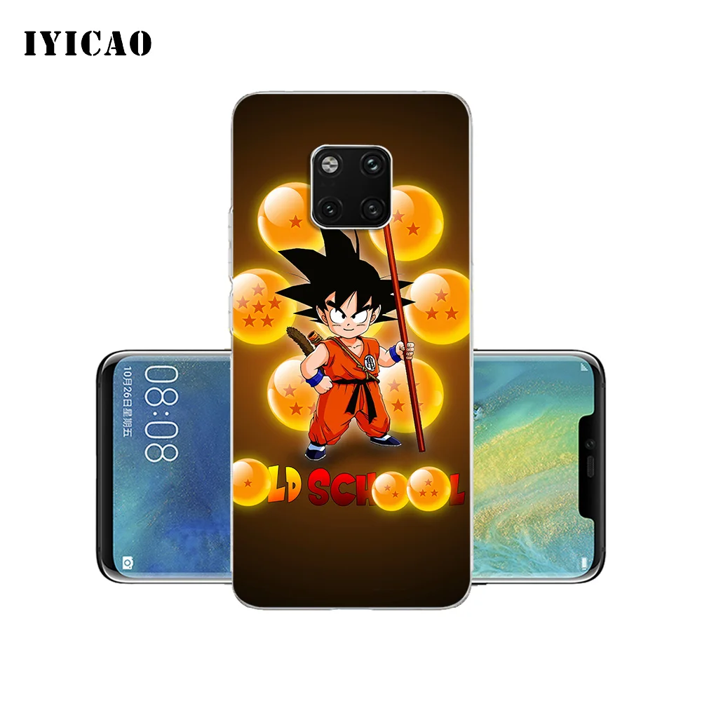 IYICAO kid Goku Dragon ball Мягкий силиконовый чехол для телефона Huawei Mate 10 20 Lite Pro Nova 2 2i 3 3i 4 TPU