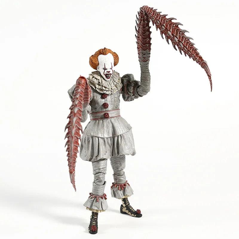 Игрушка NECA Stephen King's It Ultimate танцующий клоун Pennywise с светодиодный ПВХ фигурка Коллекционная модель игрушки