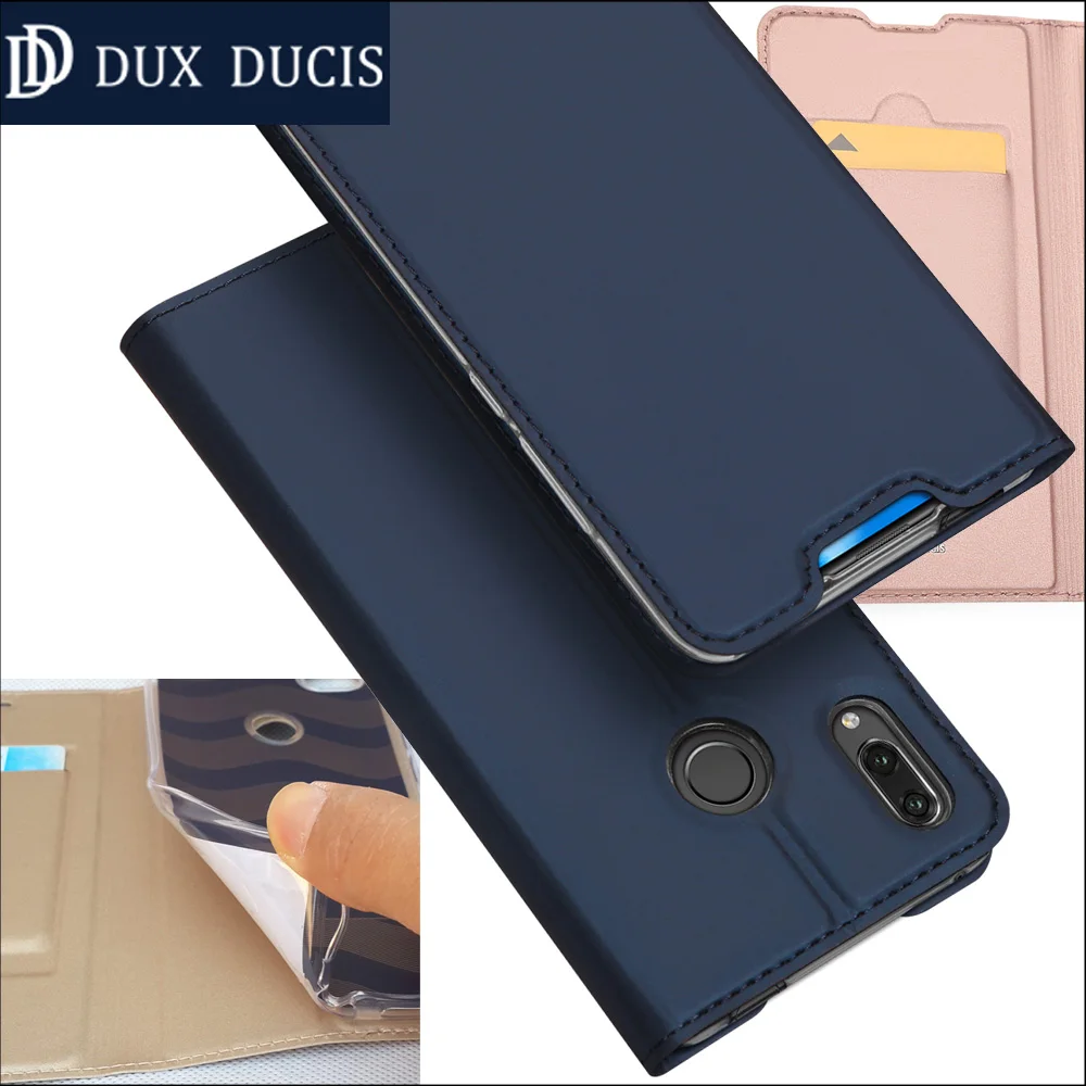 Оригинальный DUX DUCIS чехол для huawei P Smart Z Книга Флип кожаный бумажник Coque