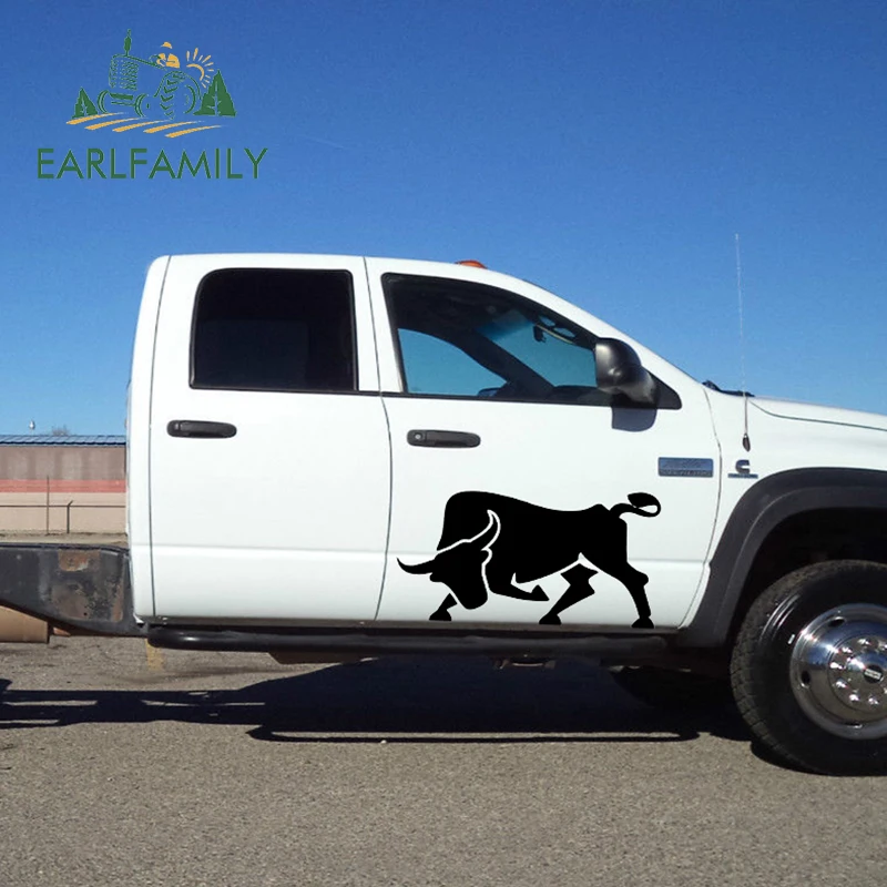 EARLFAMILY 58 см x 31 2x испанское животное бык (по одному с каждой стороны) Автомобильная