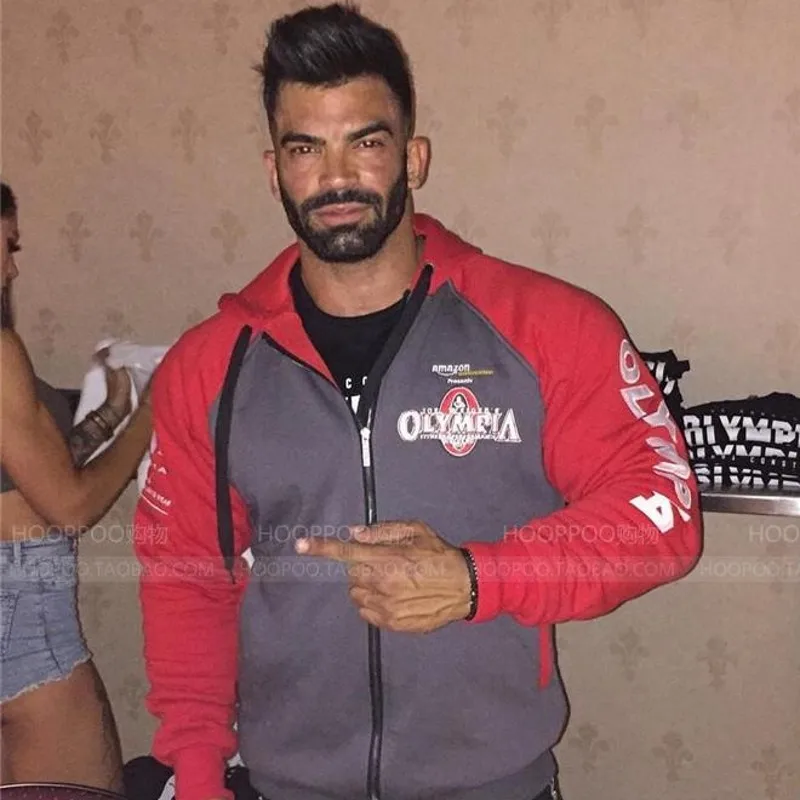 2018 Брендовые спортивные костюмы мужские теплые спортивный костюм с капюшоном