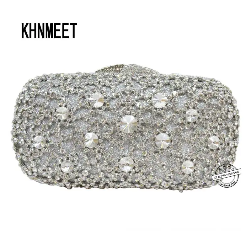 LaiSC вечерние сумки с кристаллами женские клатчи ручной работы стразы сумка