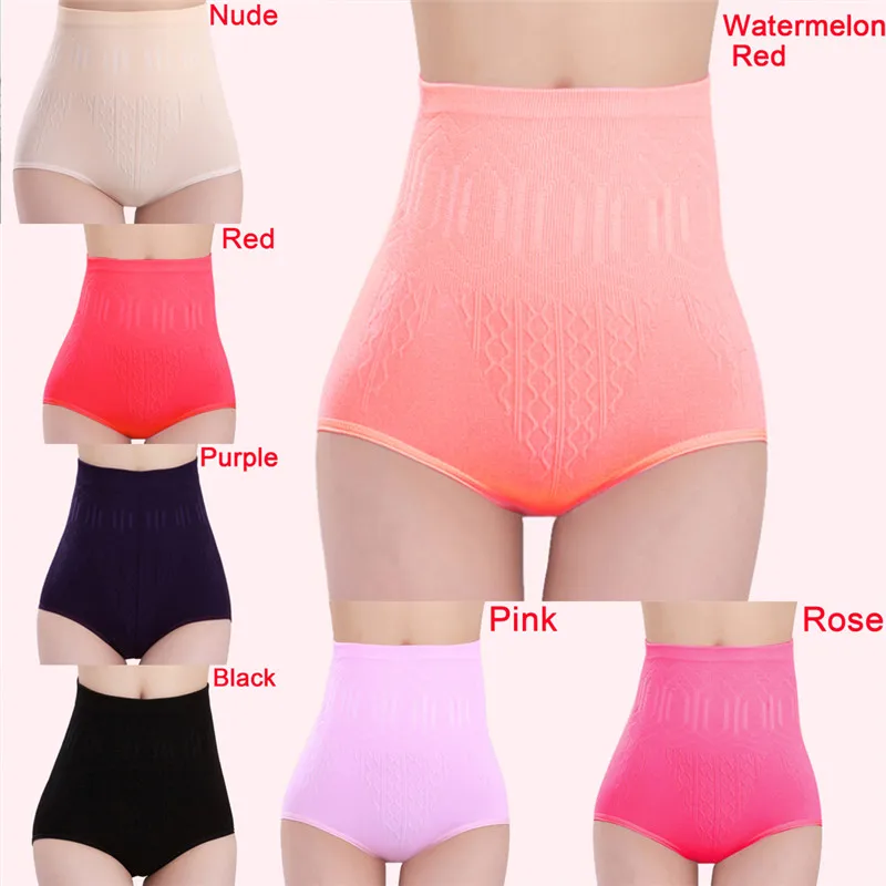 Сексуальные женские трусы с высокой талией нижнее белье боксеры бесшовные для