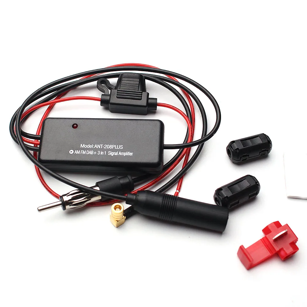 Универсальная автомобильная радиоантенна усилитель DAB FM AM антенна радиосигнала