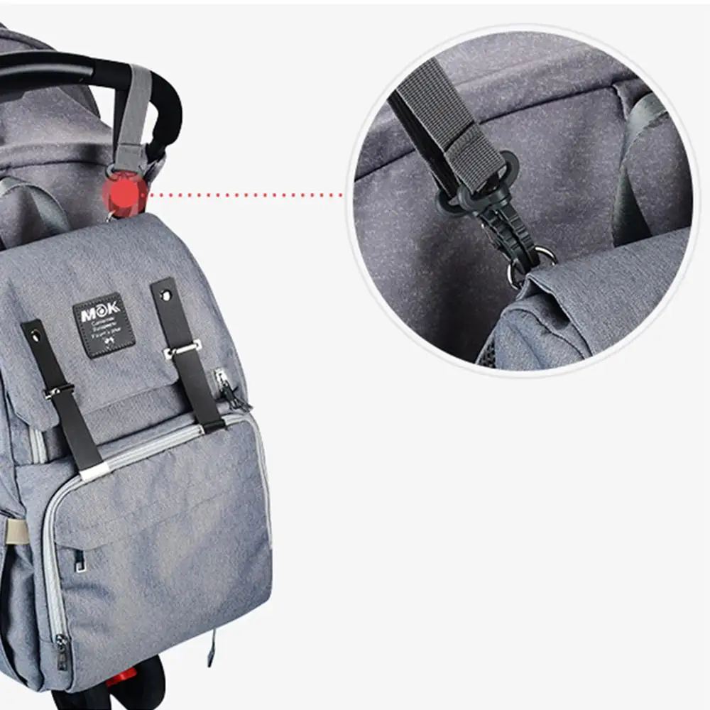 MOK пеленки сумка Multi-function waterproof путешествия изменение подгузник рюкзаки сумки