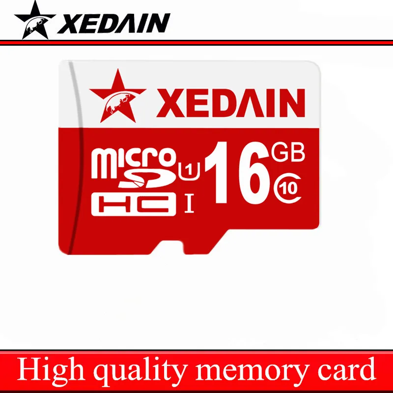 Xedain хорошее сертифицированных TF Micro SD Memor карта 32 ГБ 16 64 Class10 Tarjeta картао де Memoria