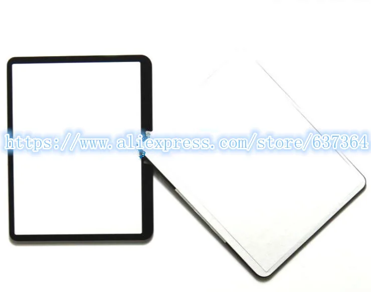 

2PCS/New For Nikon D3100 Back Cover Screen Display LCD Glass D3000 D3200 D3300 D3400 Camera Replacement Unit Repair Part