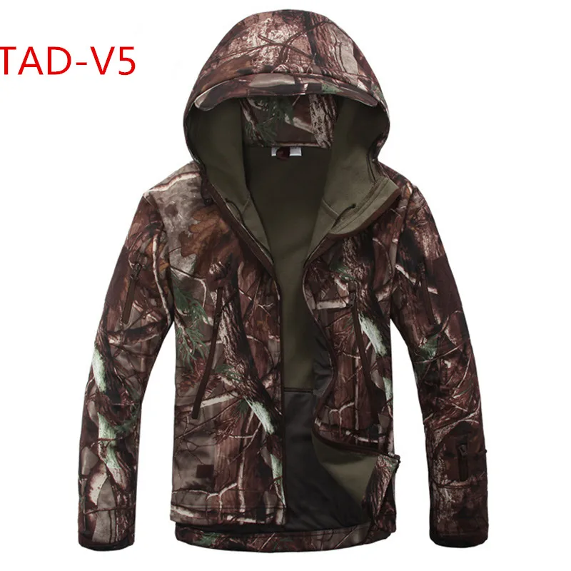 

High quality Lurker Shark skin Soft Shell TAD V 5.0 Military Tactical Jackets Men Waterproof Windproof Army jacket Clothing