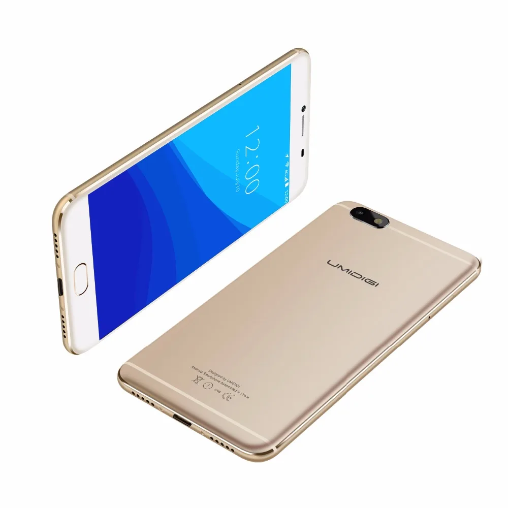Оригинальный смартфон UMIDIGI C NOTE UMI Android 7 0 3 Гб ОЗУ 32 ПЗУ MTK6737T 1 5 ГГц четырехъядерный