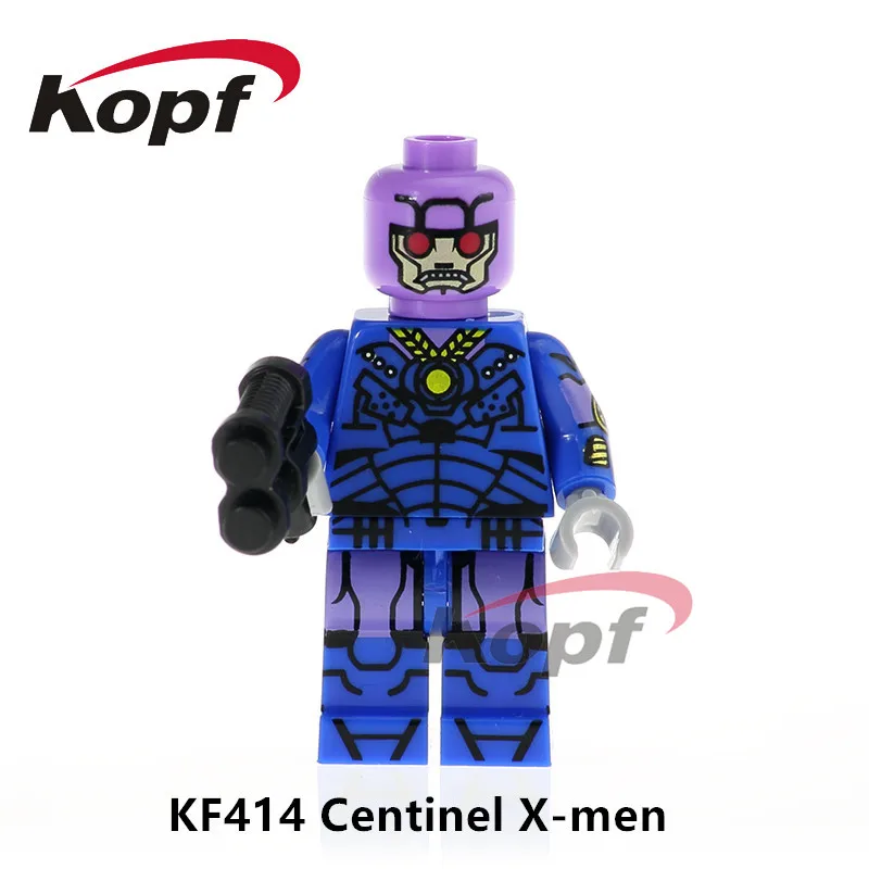 KF414 Without Box Одиночная строительных блоков Супер Герои лезвие Давид Боуи Боб Росс пластиковая модель подарочные фигурки для обучающие игрушки для детей DA054 - Цвет: KF414 Without Box