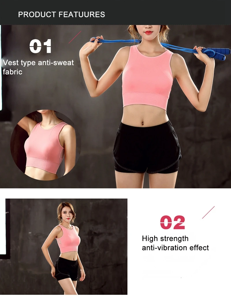 Sexy Black Sport Bra Gym Fitness Perspective Sport Bra Women Bra Sports Vest For Yoga Running Underwear Sujetador Deportivo