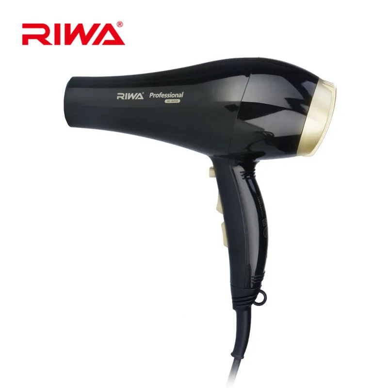 RIWA 2000 Вт Профессиональный салонный фен для волос, быстрая сушка, выдув отрицательных ионов, фен для волос с насадкой, концентратор, диффузор