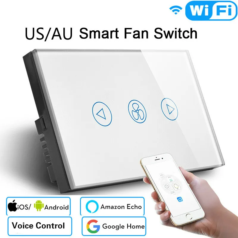 Умный Модуль Автоматизации US/AU WiFi потолочный вентилятор переключатель