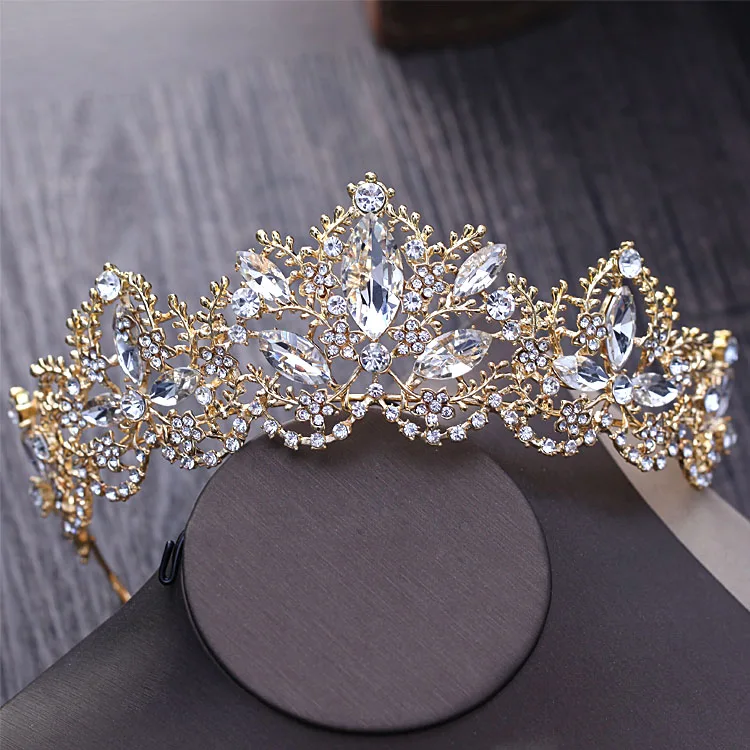 Набор из 3 предметов liga de ouro folha e flor esmalte moda joias com Tiara colar brinco|colar brinco|tiara setbrincos colares |