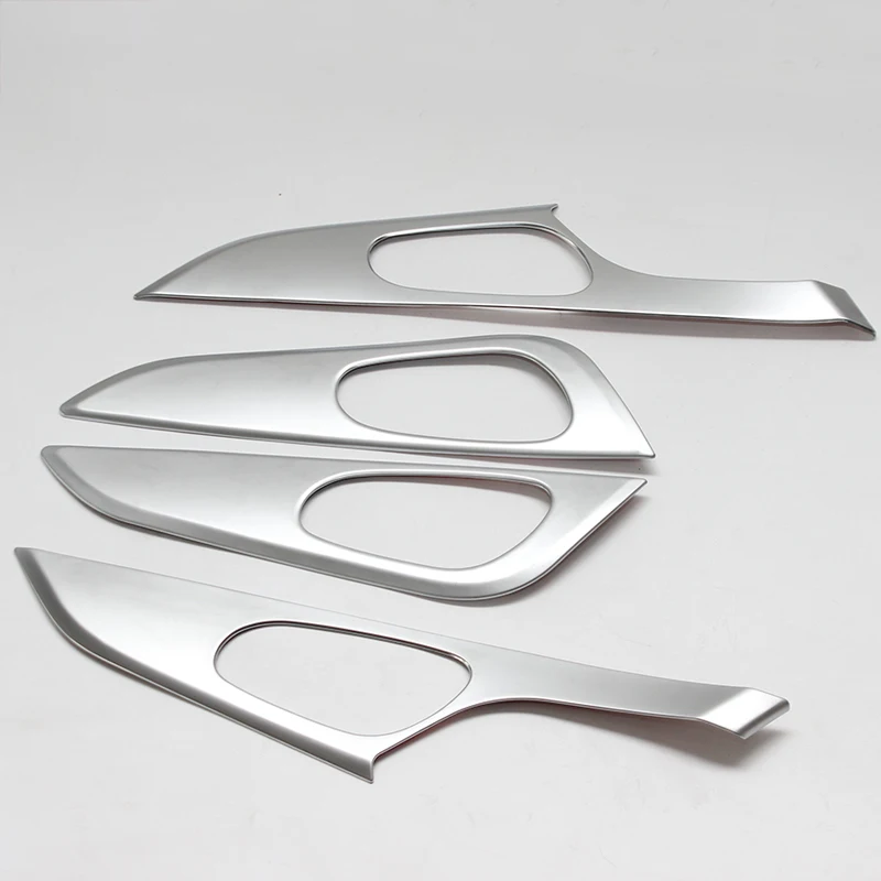 Хромированная внутренняя дверная ручка крышка чаши отделка рамка украшение для