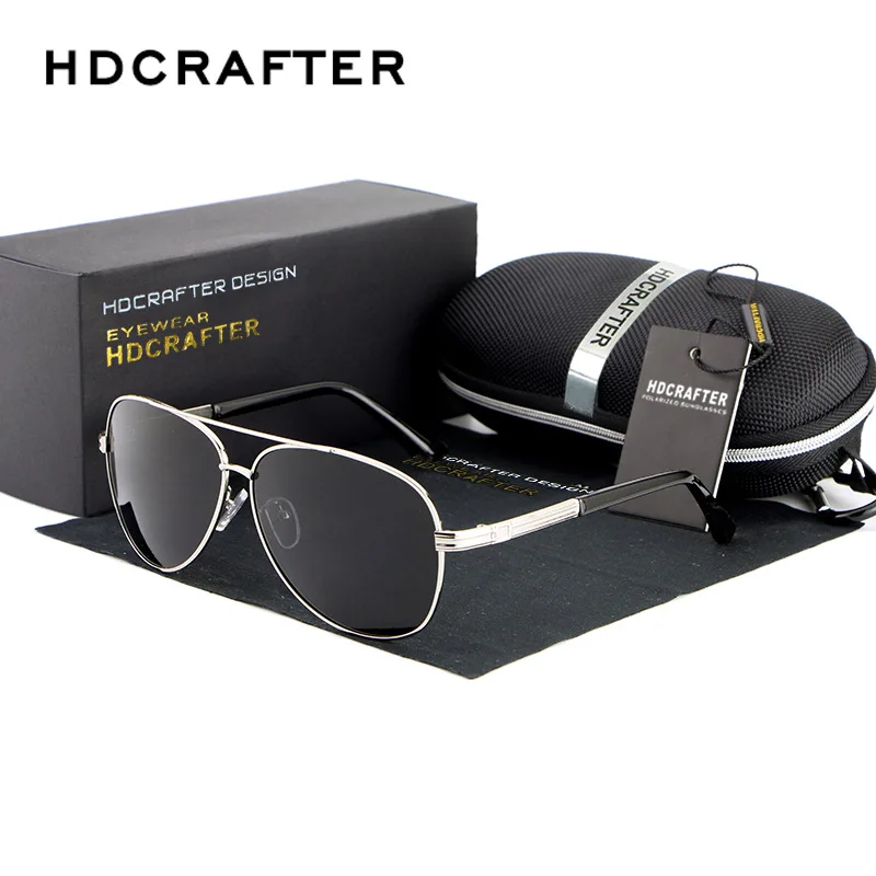 Солнцезащитные очки авиаторы поляризационные для мужчин и женщин с клипсой