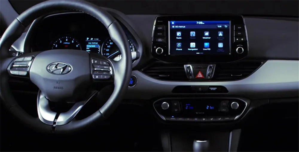 " Android 9,0 автомобильный dvd-плеер gps для hyundai i30-octa 8 core 4g ram 64g rom deckless Радио Навигация стерео PX6