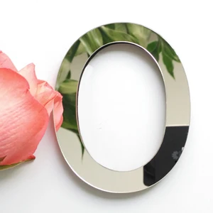 O Новые diy настенные наклейки 3d наклейки акриловые украшения свадебный подарок любовные буквы декоративный Алфавит Настенный декор - Цвет: O