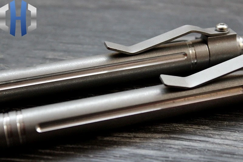 TC4 титановый сплав CNC сифон ручка EDC защита ручка тактическая Подпись микро-технология гравировка многофункциональная наружная подарочная ручка