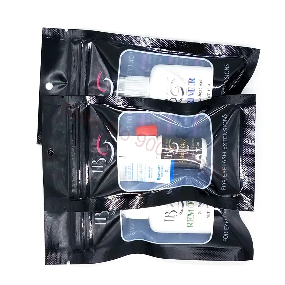 IB Ultra Clear Клей llash праймеры для снятия ресниц Набор наращивания быстро сухой долгое время удержания корейский клей