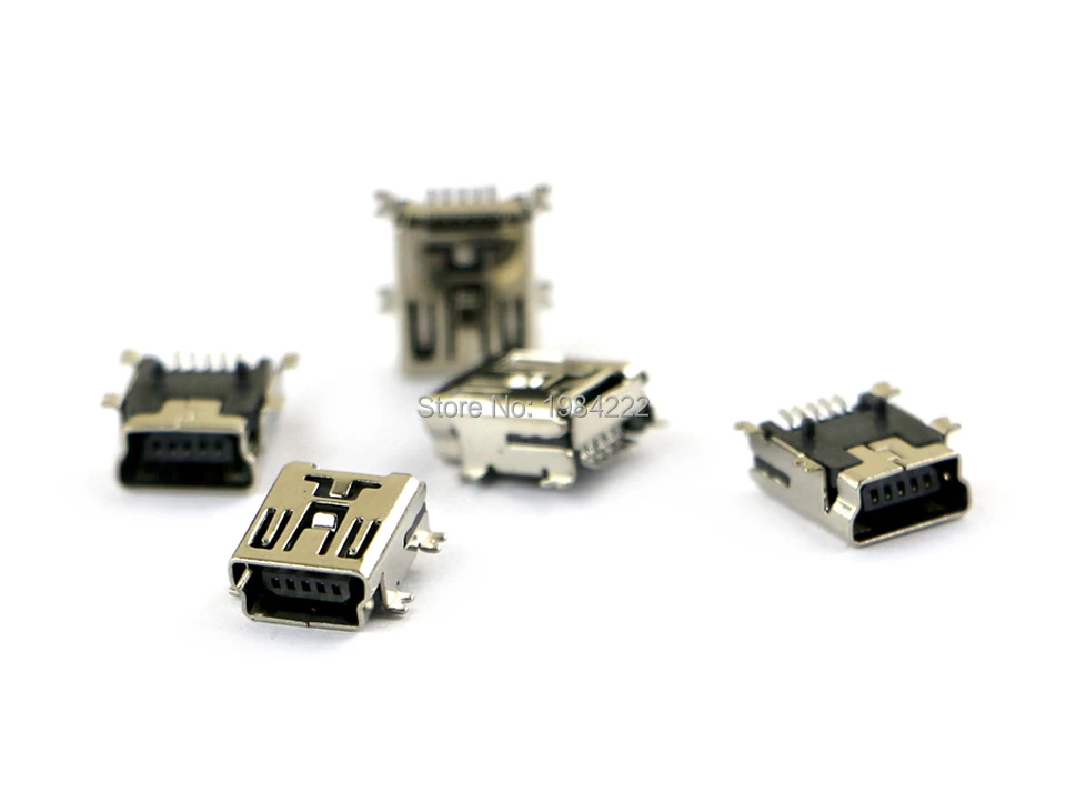 100 шт./лот мини USB порт для зарядного устройства разъем зарядки питания