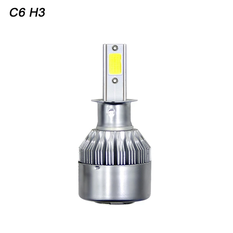 Светодиодные Автомобильные фары VicTsing 1 шт. C6 s H1 H4 H7 H8/H9/H11 H10/9005/HB3 9004/HB1 9008 9007 H27 HB4
