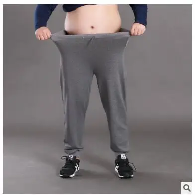 Новый 2021 осень зима мужские размера плюс XXXL 4XL 5XL 6XL 7XL 8XL Брюки повседневные