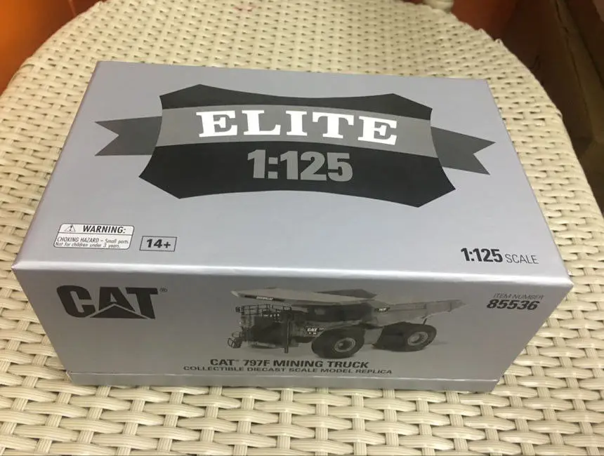 Редкий! Гусеница Cat 797F Майнинг грузовик Elite 1/125 масштаб металл модель от бренда