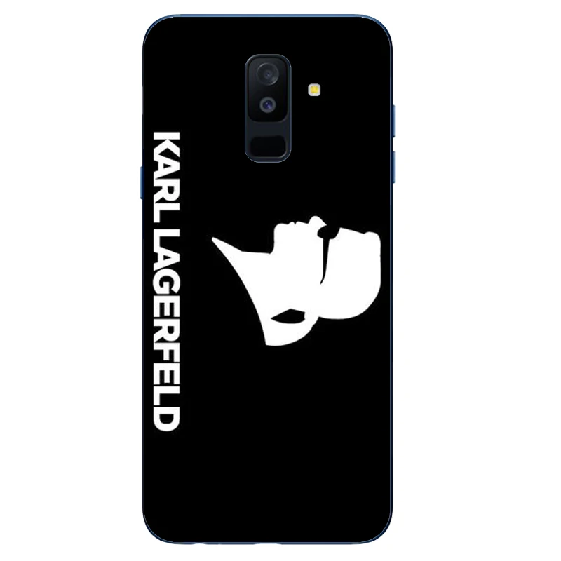 Karl Lagerfeld чехол для телефона из мягкого силикона ТПУ с рисунком телефонные чехлы