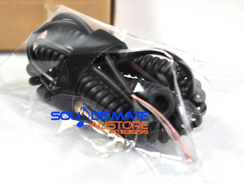DIY Замена спиральный кабель провод разъем для Beyerdynamic DT 220 770 880 990 наушников Ремонт