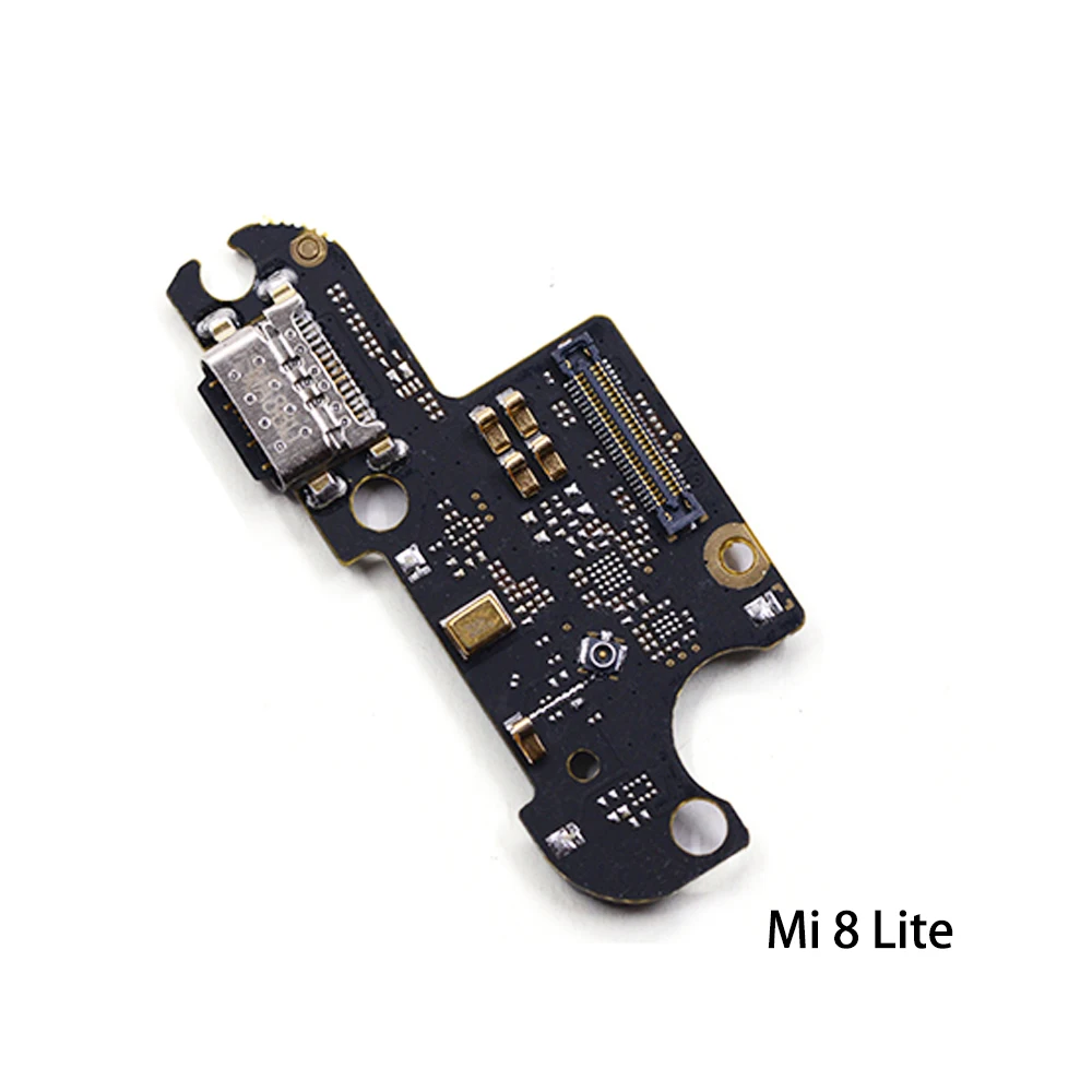 Для xiao Mi 8 Lite Mi8 Mi8SE зарядка через usb Порты и разъёмы Зарядное устройство платы гибкий кабель, сменные детали