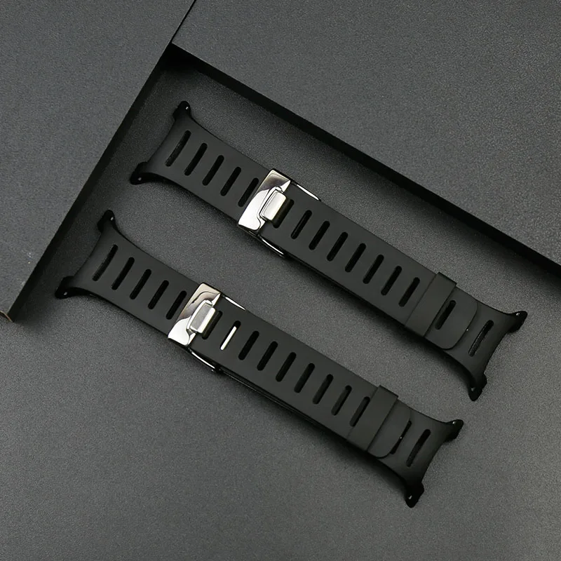 Силиконовая корона для мужчин SUUNTO T1 T1C T3 T3C T3D T4C Series T4D водостойкая|Ремешки часов| |