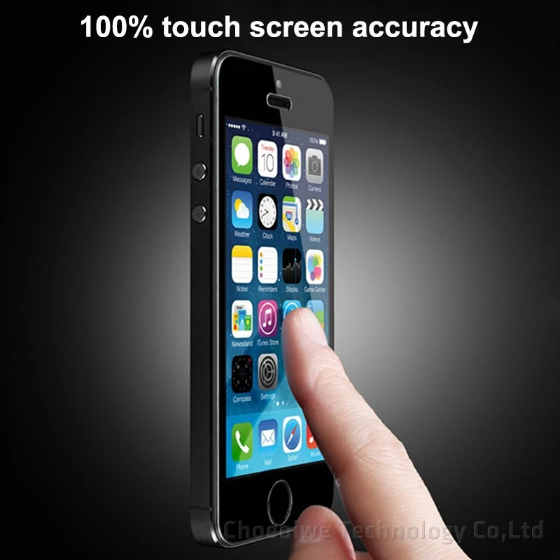 CHOEOIWE i5 5S 9H 2.5D переднее и заднее закаленное стекло для iPhone 6 6S Plus 5 SE 4 4S Защитная