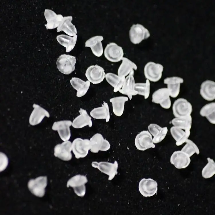 100 pcs/bag DIY Jewelry Accessories Small Wholesale Various Model Ear Stud Plugs Plastic e36 Украшения и аксессуары