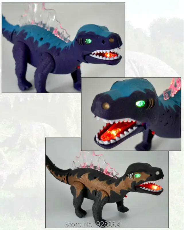 Новые Большие электрические игрушки-Динозавры/электрические модели животных