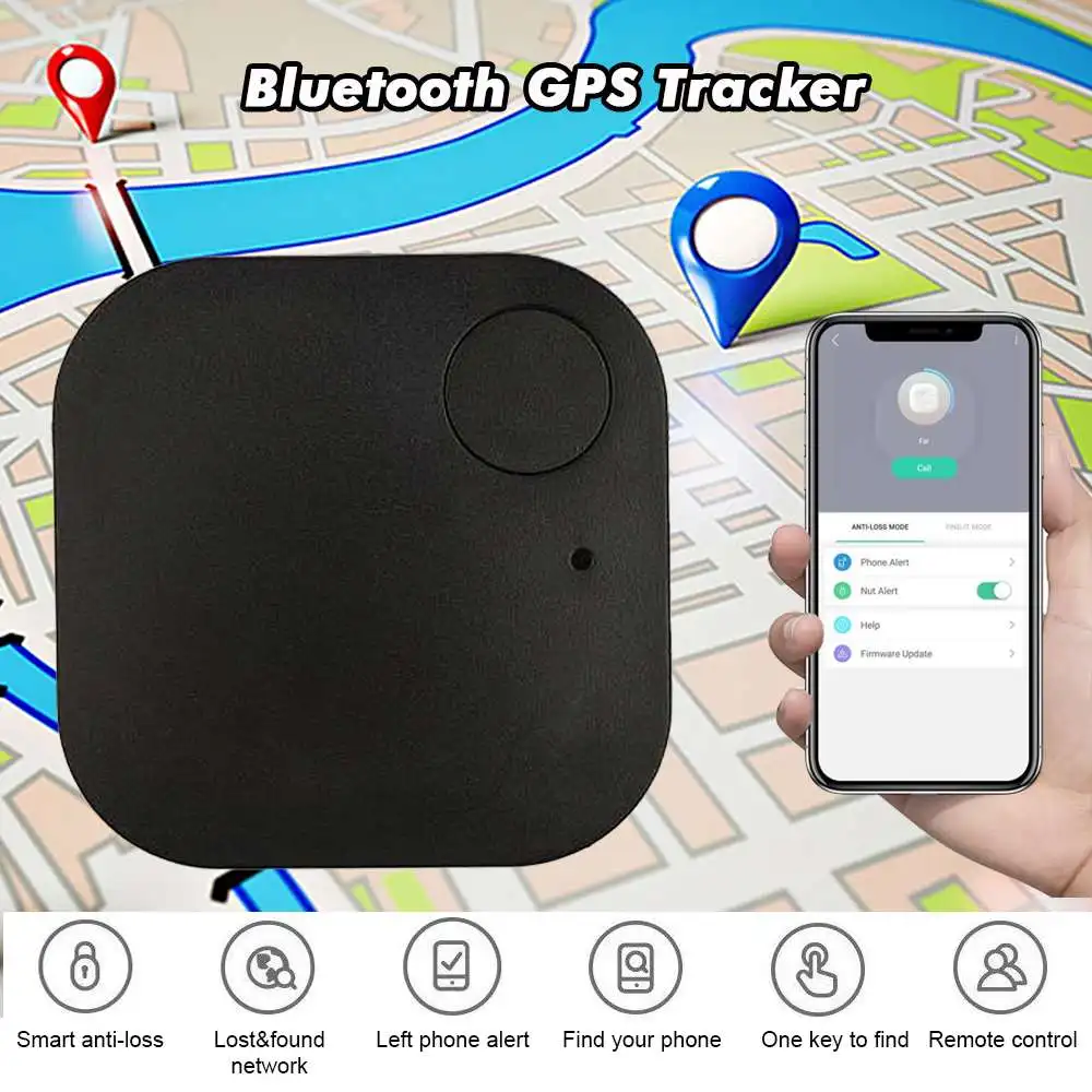 Беспроводной ключ-искатель, умный трекер, gps, локатор, дистанционный ключ, брелок с защитой от потери, сигнализация для детей, домашних животных, собак, кошек, детей, телефонов