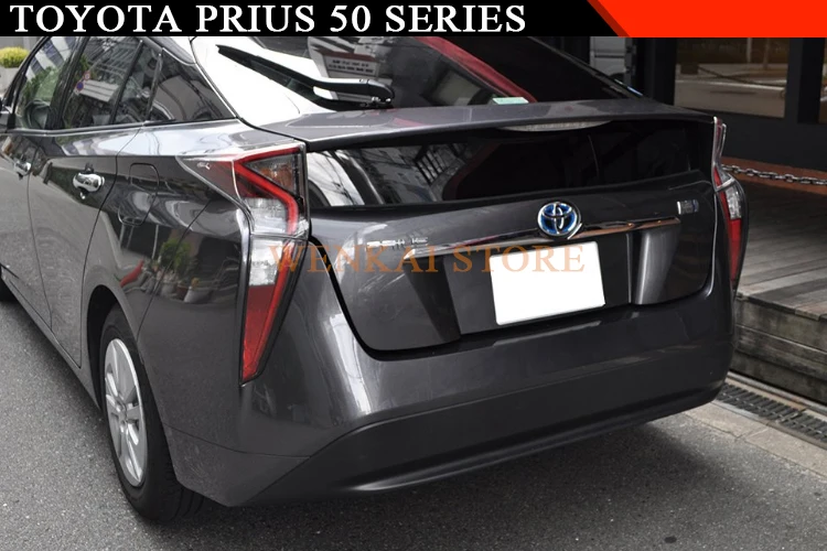 Для Toyota Prius ABS хром авто крышка багажника задняя крышка багажника Накладка протектор 2 шт