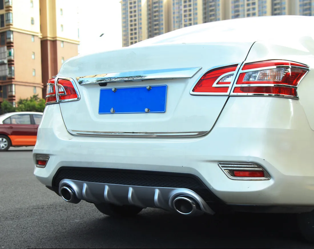 Задний спойлер для Nissan Sentra 2013 2018 диффузор заднего бампера аксессуары украшения