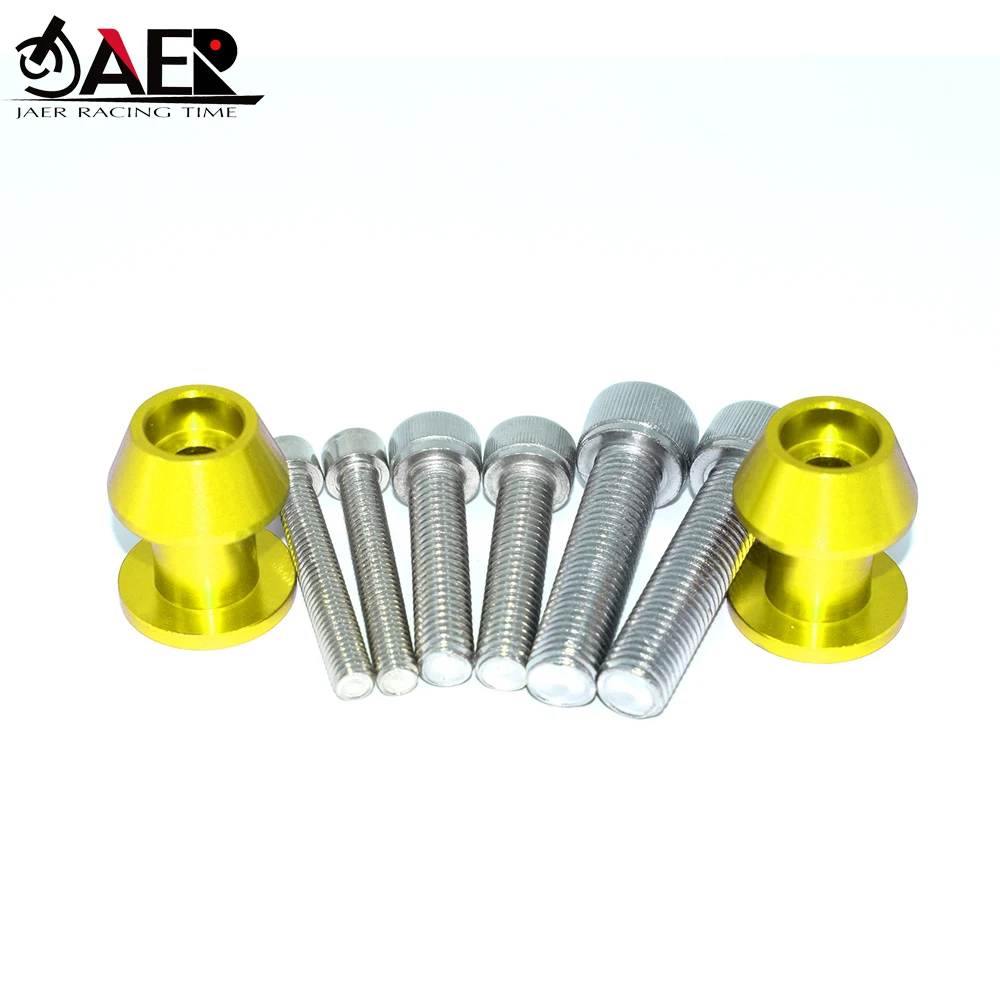 JEAR 8 мм CNC маятник Катушки слайдер мотоциклетные стойки винты для Honda SV650 650S TL1000R