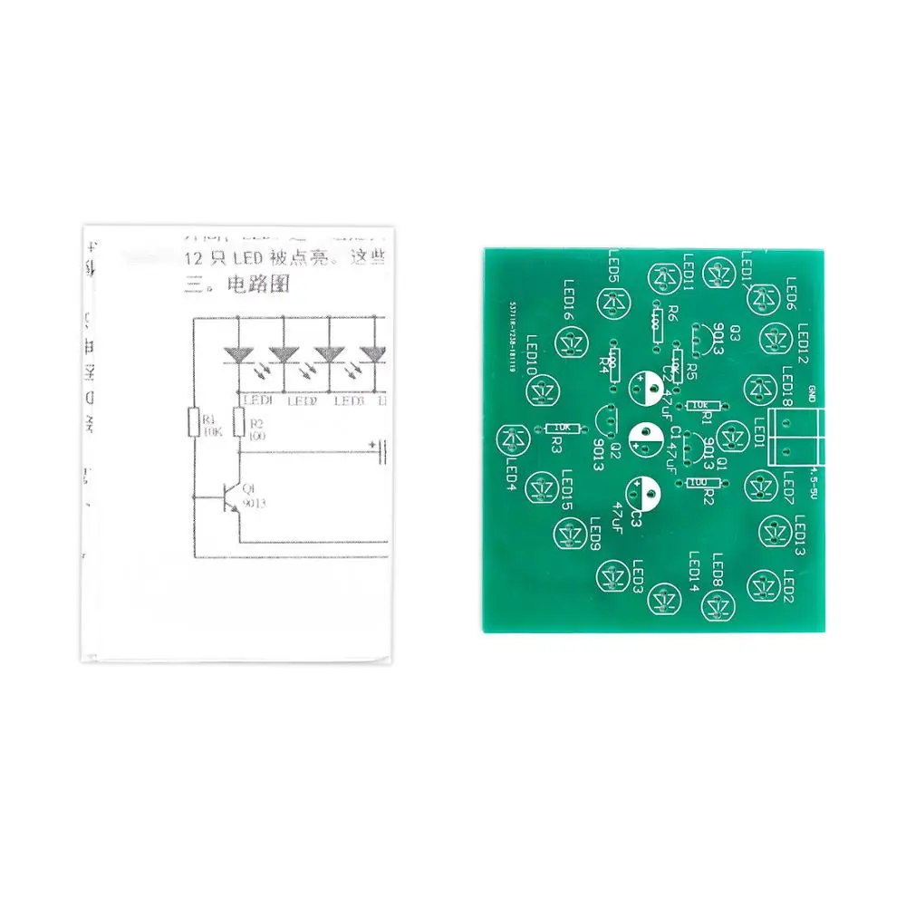 Набор для творчества наборы музыкальных фонарей 18 светодиодов в форме сердца