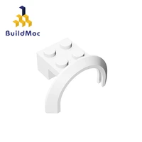buildmoc 50745 4x2 2x2 vehicle wheel arch for building blocks parts diy educational classic brand gift