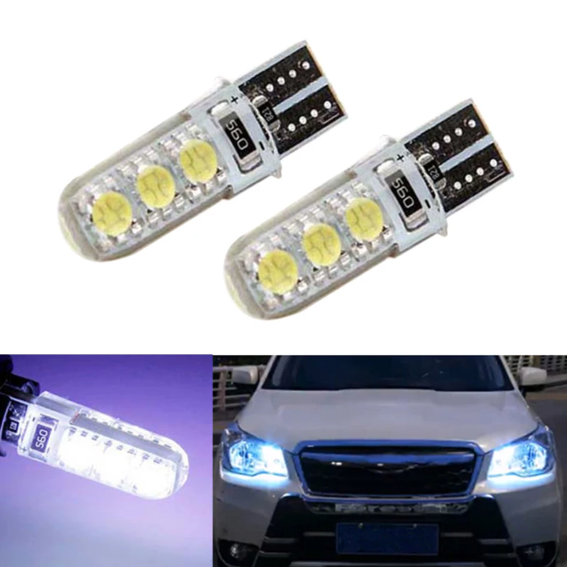 2x T10 светодиодный W5W Автомобильный 12V габаритный фонарь парковки для Subaru impreza legacy xv