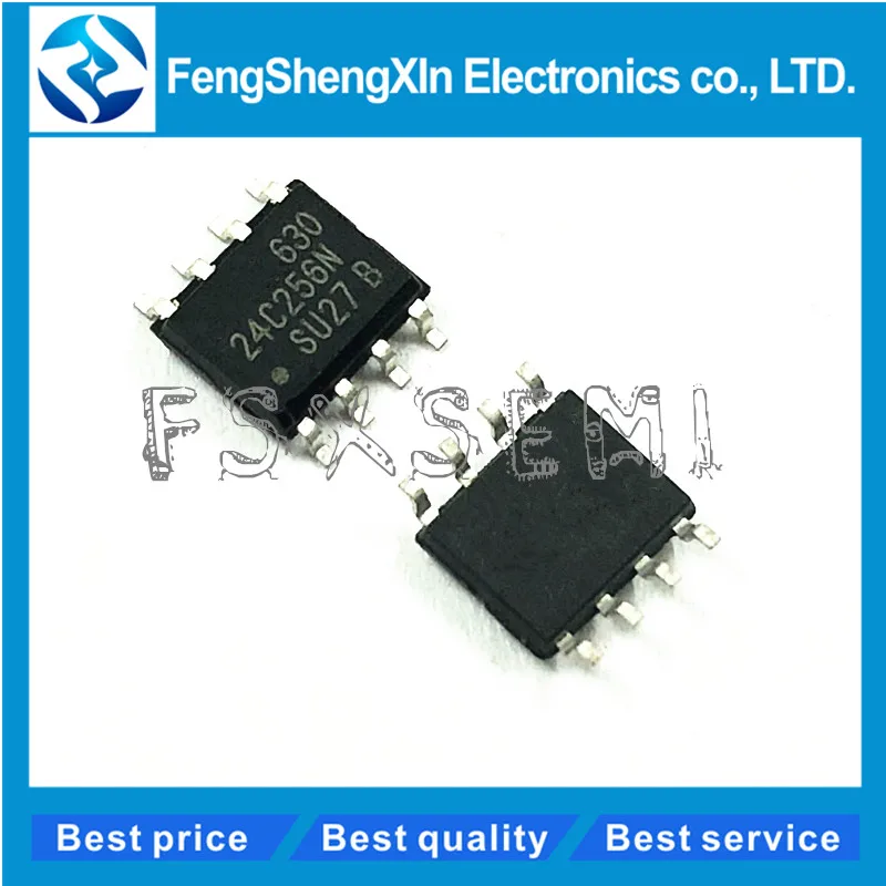 10 шт./лот AT24C256N SU27 SOP8 AT24C256 SOP 10SU 2.7 SMD 24C256 AT24C256C двухпроводной Последовательный EEPROMs IC