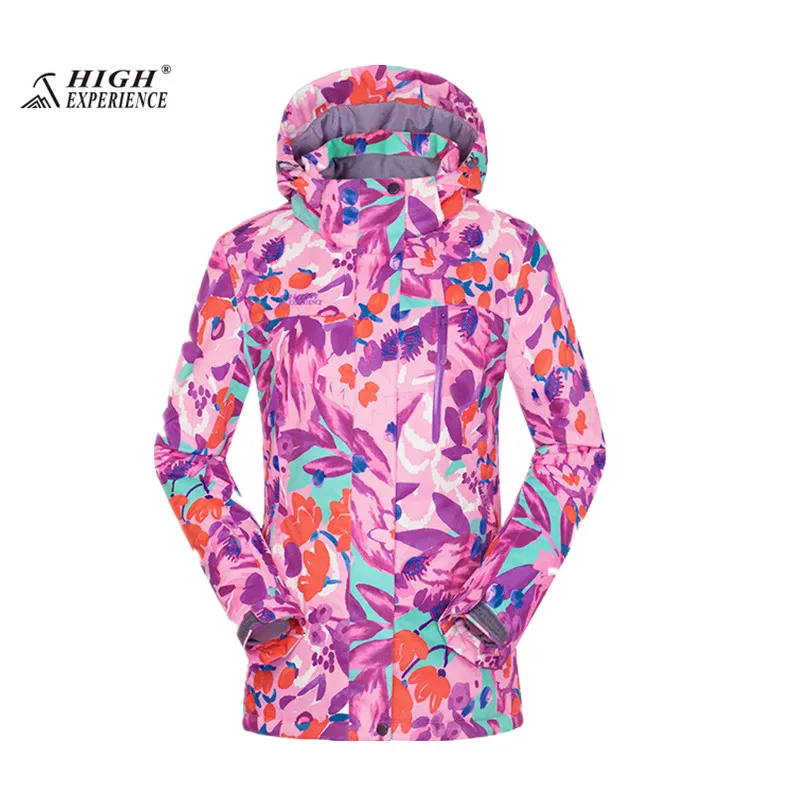 colorful print Сноуборд лыжикуртка женская зимняя горнолыжная куртка женская лыжная куртка горные лыжи зимняя куртка для женщин куртка зимняя женская куртка горнолыжная сноубордическая куртка сноубординг куртка горнолыжная женская - Цвет: colorful print