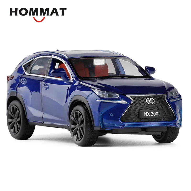 HOMMAT Simulation 1:32 Lexus NX 200T внедорожный внедорожник модель автомобилей Литые литые