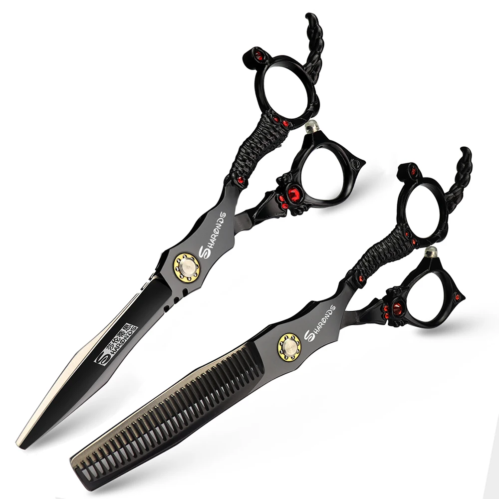 Японские Ножницы Sharonds 440c6 дюйма Профессиональные парикмахерские ножницы