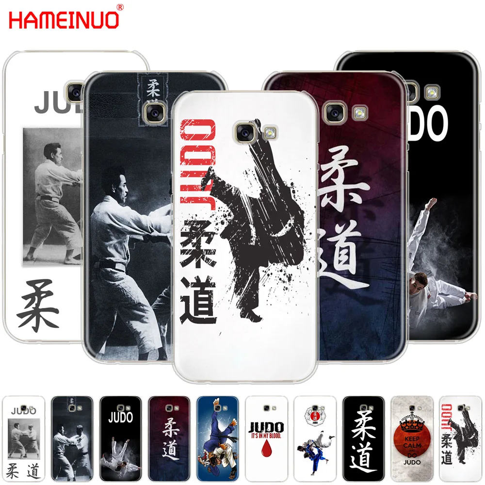 HAMEINUO judo love спортивный чехол для сотового телефона Samsung Galaxy A3 A310 A5 A510 A7 A8 A9 2016 2017