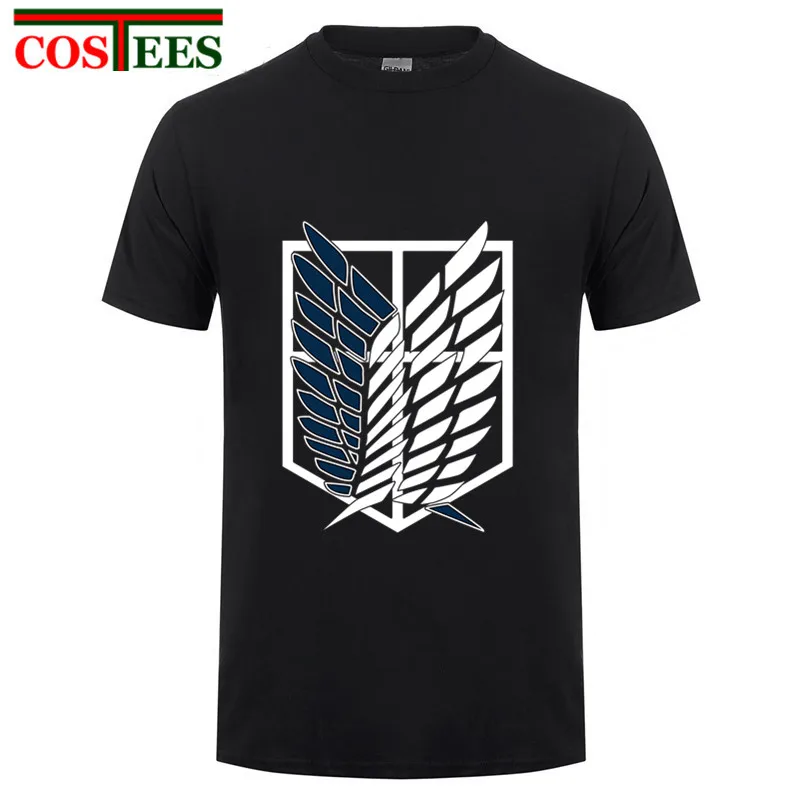 2017 модная новая футболка для взрослых с аниме атака на Титанов женские мужские