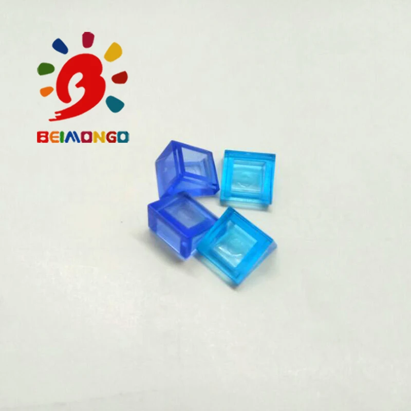Бесплатная доставка! BEIMONGO блоки для черепицы 1x1x 2/3 строительный блок 300 шт. умные